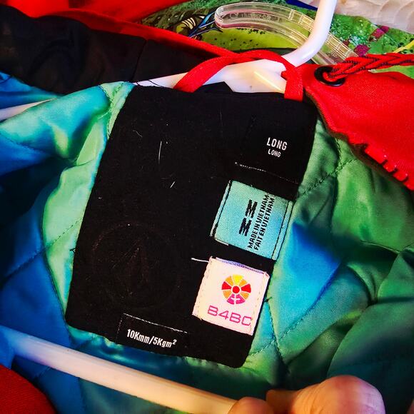 Volcom ACT long insulated owl snowboard jacket coat - Picture 3 of 5